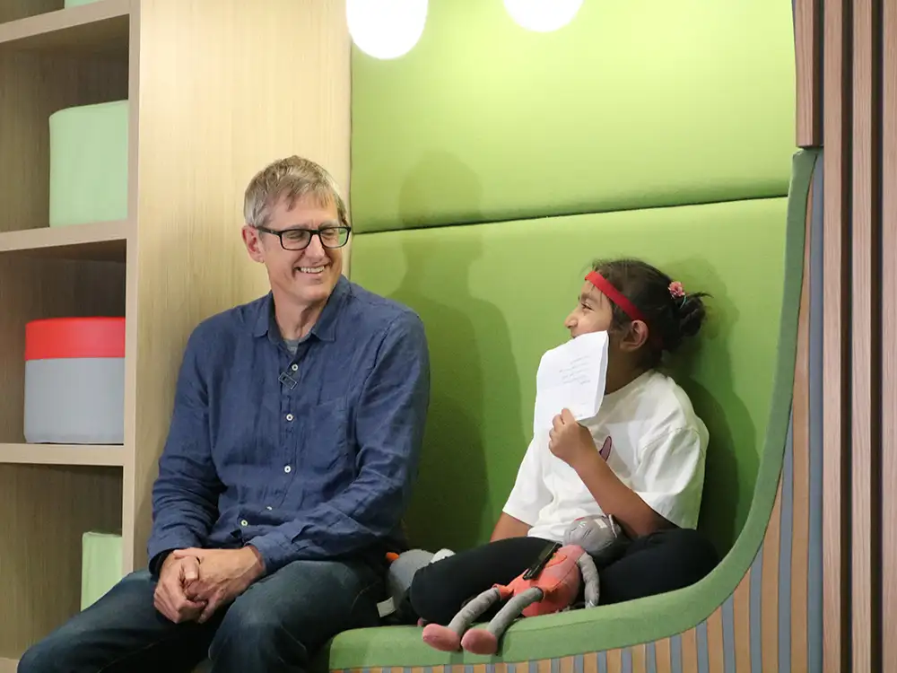 Watch: Star interviewer Louis Theroux visits Yorkshire children's hospice