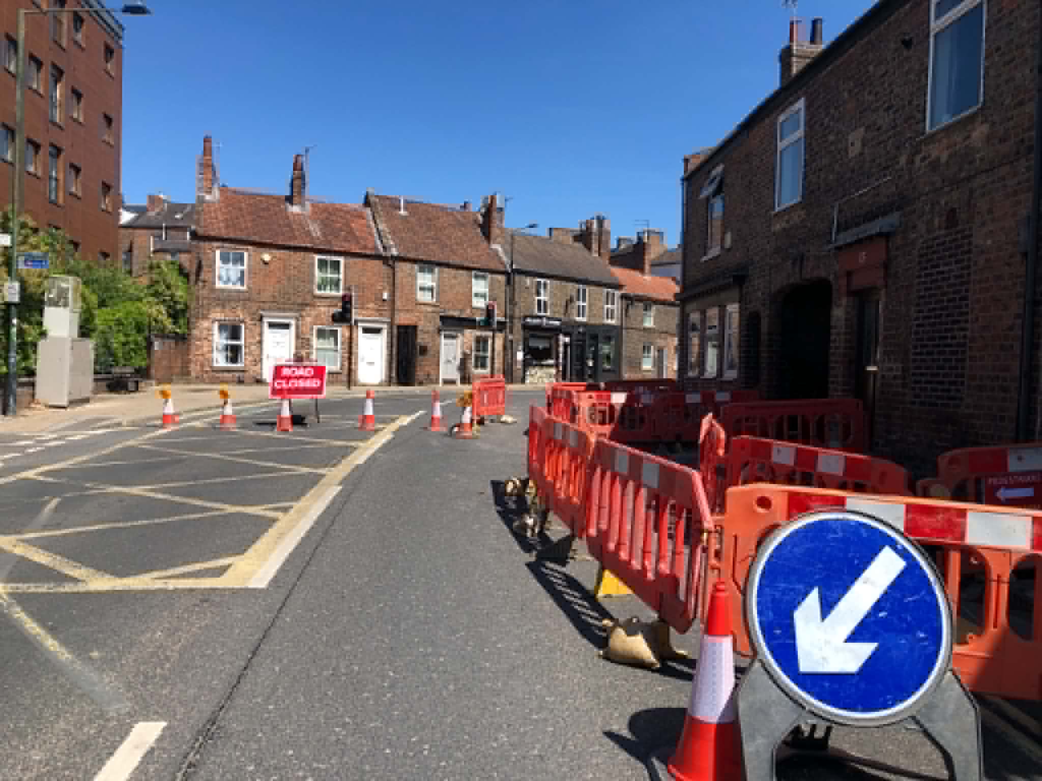 Holgate Road junction in York looks set to be closed all week