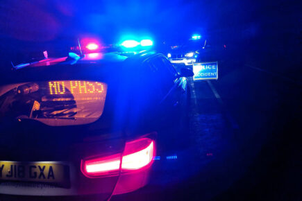 Driver taken to hospital after van crashes into lorry on main North Yorkshire road